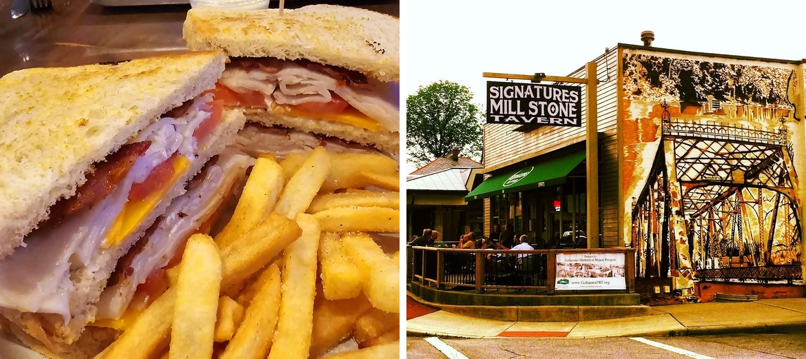 Signatures Mill Stone Tavern Menu